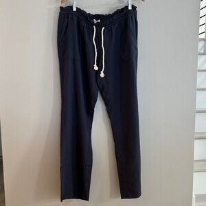 Roxy Navy Drawstring Joggers